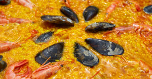show cooking ostia paella